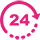 Icono 24 horas